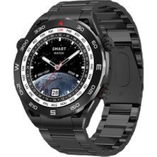 Winex 2024 Watch SK4 Ultimate Android İos HarmonyOs Uyumlu Akıllı Saat Siyah