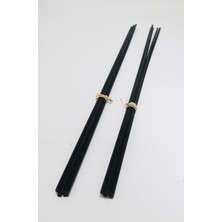 Missi 50 cm Siyah Suni Kamış Seti (10 Adet)