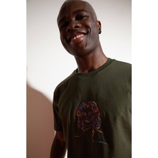 Gothamvibes Erkek M.m. Haki T-Shirt