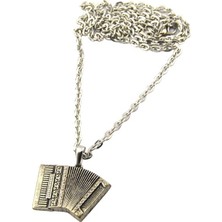 Anahtarlık Sepeti Akordiyon Rölyef Kolye