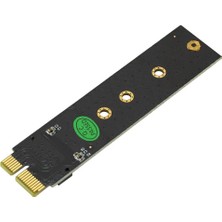 Wozlo M.2 Nvme SSD Ngff To Pcie 3.0 X1 Adaptör M Key Kart Çevirici Dönüştürücü + Termal Pad