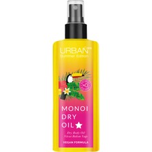 URBAN Care Summer Body-Monoi Yağı içeren, Besleyici ve Nemlendirici Kuru Vücut Yağı-Vegan-150 ML