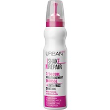 URBAN Care Shake N Repair 7/24 Bukleli Saçlar için Onarıcı Bakım Köpüğü - 150 ml