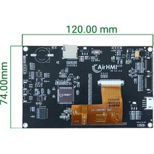 Airhmi 4.3" Resistive (Rezistif) Touch Elementary Hmi Ekran