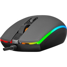 Everest SM-GX66 USB Siyah Rgb Işık Efektli Gaming Oyuncu Mouse