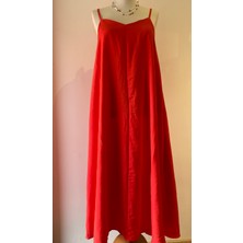 Alya NS Butik Askılı Uzun Salaş Elbise