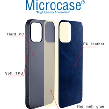 Microcase Xiaomi Mi 11 Ultra Kamera Korumalı Deri Kaplama Plastik Kılıf - AL8120