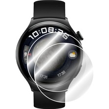 IPG Huawei Watch 4 ve 4 Pro ile Uyumlu Ipg Hydrogel Görünmez Ekran Koruyucu (2 Adet)