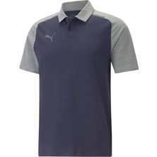 Puma Teamcup Casuals Polo Erkek Futbol Polo Tişörtü 65799106 Lacivert