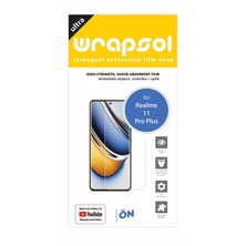 Wrapsol Realme 11 Pro Plus Ekran Koruyucu Tam Kapatan Poliüretan Film