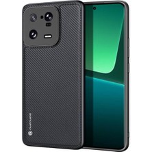 Coofbe Dokuma Silikon Çok Katmanlı Xiaomi 13 Pro Kılıf Darbe Koruyucu Ince Zarif Dokuma Xiaomi 13 Pro