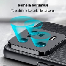 Coofbe Dokuma Silikon Çok Katmanlı Xiaomi 13 Pro Kılıf Darbe Koruyucu Ince Zarif Dokuma Xiaomi 13 Pro