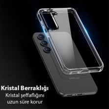 Coofbe Ultra Şeffaf Darbe Emici Slikon Samsung Galaxy S23 Kılıf Şeffaf Silikon Kılıf Bayer Tpu Kılıf