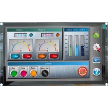 Airhmi 10.1" Industry Kapasitif Touch Hmi Ekran