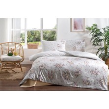 Özdilek Tek Kişilik Gri Rozen Nevresim Takımı