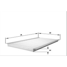 Sardes SC597-POLEN Filtresi Combo 01 Corsa C 00 Vectra C 02 Tıgra 04 Sıgnum 03 1.4-1.6-1.8-16