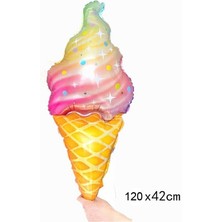 Pandoli Ice Cream Dondurma Şeklinde Folyo Balon Farklı Modellerde 4 Adet Hawa