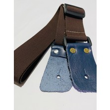 Gmc Hakiki Deri Uçlu Gitar Askısı Guitar Strap