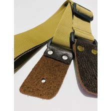 Gmc Hakiki Deri Uçlu Gitar Askısı Guitar Strap