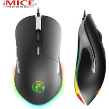 Techtic Imice Rgb E-Sport Gaming Mouse Gamer Işıklı Kablolu Oyuncu Mouse 3200 Dpı