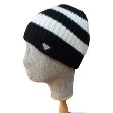 Salar Ticaret Taraftar Bere Siyah Beyaz - Standart