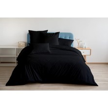 Zeren Home Çift Kişilik Nevresim Takımı, Lastikli Çarşaf, 2 Yastık Kılıfı, %100 Pamuklu 4 Parça