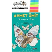 Olmayan Ülke 1 Adet Fosforlu Transparan Kitap Ayraç - Ahmet Ümit