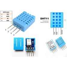 Wozlo DHT11 Sıcaklık Nem ve Isı Sensörü Arduino