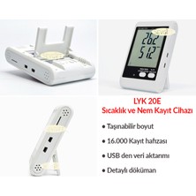 Sevgift 20E Sıcaklık Ve Nem Kayıt Cihazı Datalogger