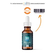 Doğal Eczane Glikolik Asit %20 | Glikolik Asit Peelingi 30 ml
