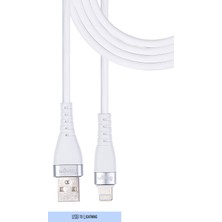 Atongm 3A/60W USB To Lightning Şarj ve Data Kablo (1.2 Metre) Lisanslı Made For Apple