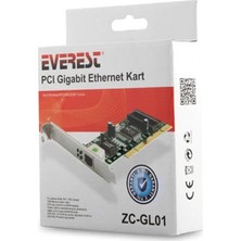 FinDit Everest ZC-GL01 10/100/1000 Mbps Pcı Gıgabıt Ethernet Kartı (2818)