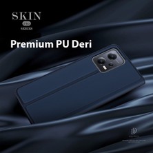 Dux Ducis Xiaomi Poco X5 5g Kılıf Skin Pro Series Flip Cover Kapaklı Kılıf