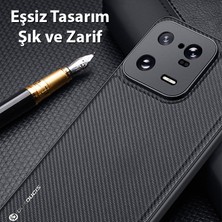 Dux Ducis Xiaomi 13 Pro Fino Serisi Premium Dokuma Silikon Kılıf