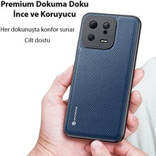 Dux Ducis Xiaomi 13 Fino Serisi Premium Dokuma Silikon Kılıf