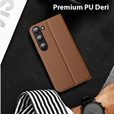 Dux Ducis Sm Galaxy S23 Kılıf Skin X2 Series Magnetic Pu Deri Manyetik Kapaklı Kılıf