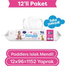 Paddlers Islak Mendil 96x12 li Koli (1152 Yaprak)