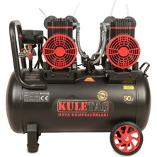 Kuletaş Premium 50 Lt Sessiz Yağsız Hava Kompresörü 4 Hp