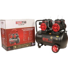 Kuletaş Premium 50 Lt Sessiz Yağsız Hava Kompresörü 4 Hp