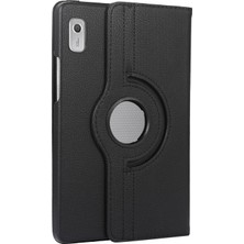 Zsykd Lenovo Tab M9 Için Deri Tablet Kılıfı - Siyah (Yurt Dışından)