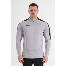 Diadora Mundial 21 Antrenman Eşofmanı Tek Üst Gri (220 Gr)