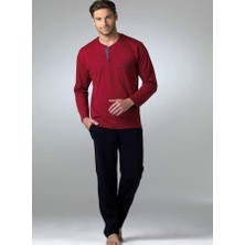 Pierre Cardin 5454 Penye Uzun Kol 4 Mevsimlik Çeyiz  Pijama Takımı
