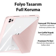 Dux Ducis iPad Pro 11 2022-2021-2020-2018 Kılıf Magi Series Kalem Tutuculu Uyku Modlu Kapaklı Kılıf