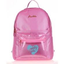 Kaukko Magical Sırt Çantası Transparent-Pembe