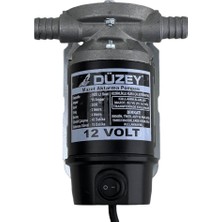 Düzey 3/4 Çıkışlı Dıştan Mazot ve Sıvı Aktarım Pompası 12 Volt