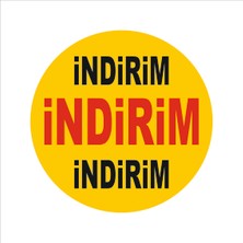 2Mak Sticker Dönkart Indirim Levhası 30X30 cm 3mm Dekota ( Forex ) Üzerine Çift Taraflı Uv Baskı (Model 11)