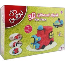 Bubu 3D Eğlenceli Köpük Tren-Gemi
