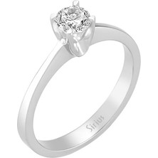 Sirius Pırlanta G Renk 0,38 Karat Pırlanta Tektaş Yüzük 0423R0013