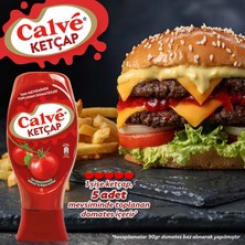 Calve Ketçap Tam Mevsiminde Toplanan Domatesler 600 g + Calve Mayonez Yağı Azaltılmış Hafif Lezzet 540 g