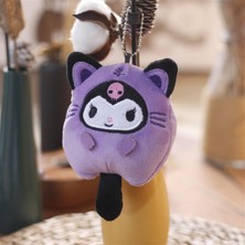 Kuromi Peluş Anahtarlık Ve Çanta Süsü